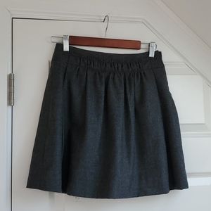 J Crew wool mini skirt, size 4